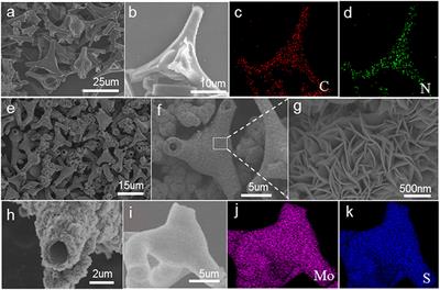 MoS2 Nanosheets Assembled on Three-Way Nitrogen-Doped Carbon Tubes for Photocatalytic Water Splitting